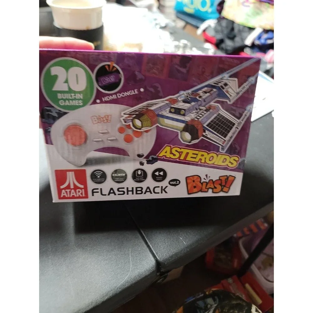 Atari Flashback Blast Vol. 2 Asteroids Classic Retro Video Game Console Plug n P